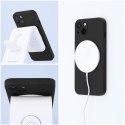Futerał SILICONE MAG COVER kompatybilny z MagSafe do IPHONE 11 Pro czarny