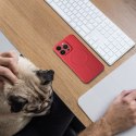 Futerał SILICONE MAG COVER kompatybilny z MagSafe do IPHONE 17 Pro czerwony