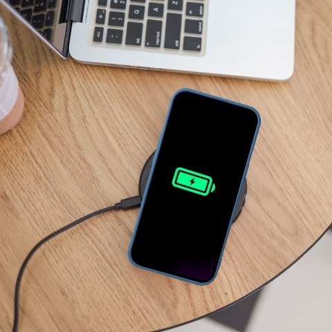 Futerał SILICONE MAG COVER kompatybilny z MagSafe do SAMSUNG A16 5G / A16 4G niebieski