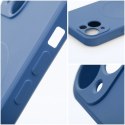 Futerał SILICONE MAG COVER kompatybilny z MagSafe do SAMSUNG A17 niebieski