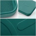 Futerał SILICONE MAG COVER kompatybilny z MagSafe do SAMSUNG A57 zielony