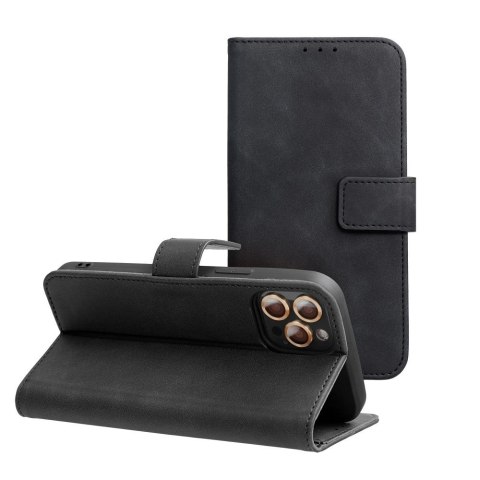 Kabura TENDER Book do XIAOMI Redmi Note 14 4G (GLOBAL - 164,84mm x 78,15mm x 8,16mm) czarny