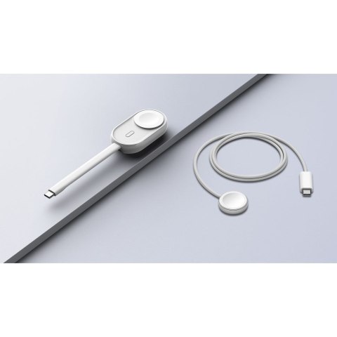 Powerbank do Apple Watch Veger (W0102) 1200 mAh Pomme biały