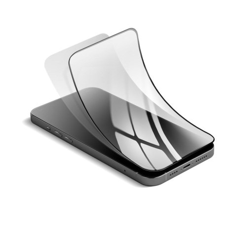 Szkło hybrydowe do iPhone 12 / 12 PRO Forcell Flexible 5D czarne