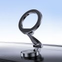 Uchwyt na telefon do samochodu magnetyczny Blue Star Easy View kompatybilny z MagSafe czarny