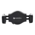 Uchwyt na telefon do samochodu uniwersalny Forcell F-Grip Carbon H-CF509 do kratki czarny