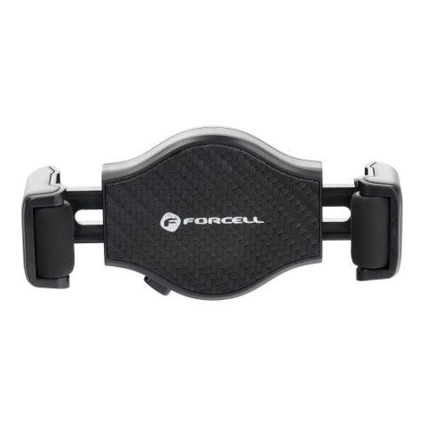 Uchwyt na telefon do samochodu uniwersalny Forcell F-Grip Carbon H-CF509 do kratki czarny