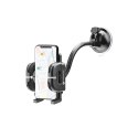 Uchwyt na telefon do samochodu uniwersalny Forcell F-Grip Regular 17 cm do szyby / deski / kratki czarny