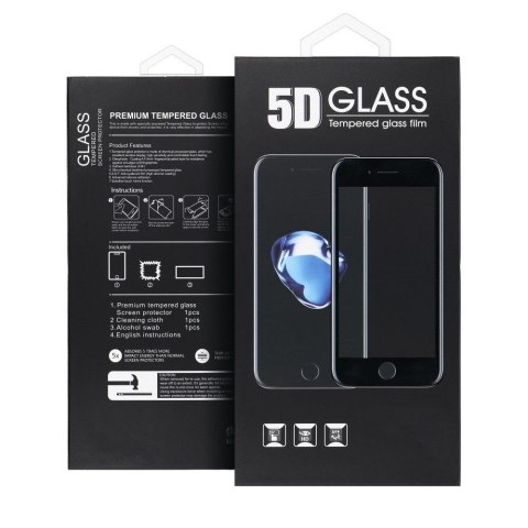 5D Full Glue Tempered Glass - do Huawei P20 Lite czarny
