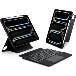 DUX DUCIS etui DK składane z klawiaturą bezprzewodową do iPad Pro 11 (2024) czarne