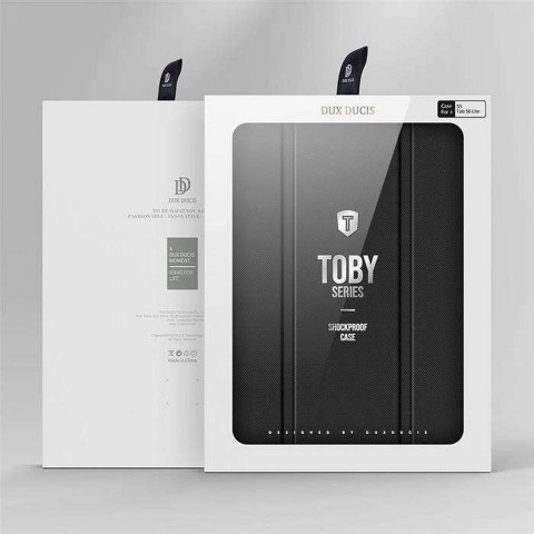 DUX DUCIS etui TOBY z miejscem na rysik do SAMSUNG Tab S6 Lite (P610/P613/P615/P619) czarne