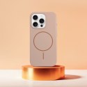 Etui na iPhone 16 PLUS Premium Glossy Mag Cover zgodny z MagSafe i Camera Control button pustynny złote