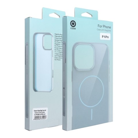 Etui na iPhone 16 PRO Premium Glossy Mag Cover zgodny z MagSafe i Camera Control button miętowe