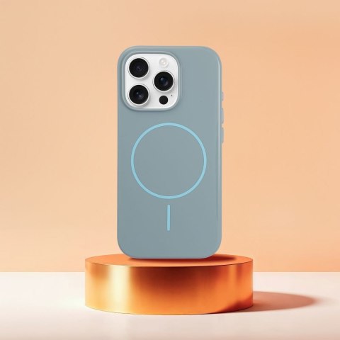 Etui na iPhone 17 Glossy Mag Cover zgodny z MagSafe miętowe