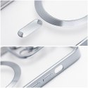 Futerał do iPhone 12 PRO Electro Mag Cover zgodny z MagSafe srebrny