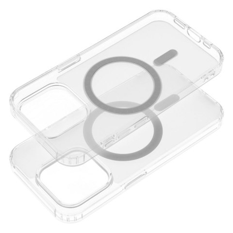 Futerał do iPhone 14 PLUS Frost Mag Cover zgodny z MagSafe transparentny zmrożony
