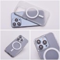 Futerał do iPhone 14 PLUS Frost Mag Cover zgodny z MagSafe transparentny zmrożony
