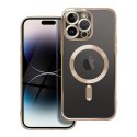 Futerał do iPhone 14 PRO MAX Electro Mag Cover zgodny z MagSafe złoty