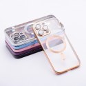 Futerał do iPhone 14 PRO MAX Electro Mag Cover zgodny z MagSafe złoty