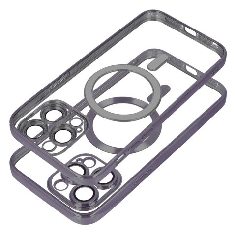 Futerał do iPhone 15 PRO Electro Mag Cover zgodny z MagSafe czarny