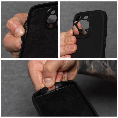 Futerał do iPhone 15 PRO MAX Silicone 2mm czarny