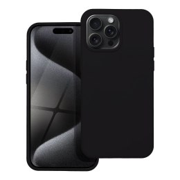 Futerał do iPhone 15 PRO MAX Silicone czarny