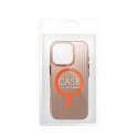 Futerał do iPhone 15 PRO Simply zgodny z MagSafe tytanowy pustynny
