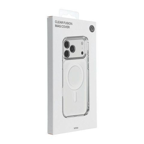 Futerał do iPhone 16 Clear Fusion Mag Cover zgodny z MagSafe biały