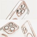 Futerał do iPhone 16 PLUS Electro Mag Cover zgodny z MagSafe brązowy