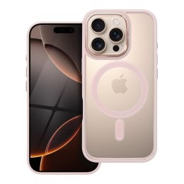 Futerał do iPhone 16 PRO Color Edge Mag Cover zgodny z MagSafe różowy