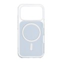 Futerał do iPhone 16 PRO MAX Clear Fusion Mag Cover zgodny z MagSafe granatowy