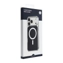 Futerał do iPhone 16 PRO MAX Clear Fusion Mag Cover zgodny z MagSafe granatowy