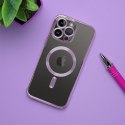 Futerał do iPhone 16 PRO MAX Electro Mag Cover zgodny z MagSafe fioletowy