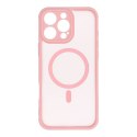 Futerał do iPhone 16 PRO MAX Full Matte Mag Cover zgodny z MagSafe jasnoróżowy