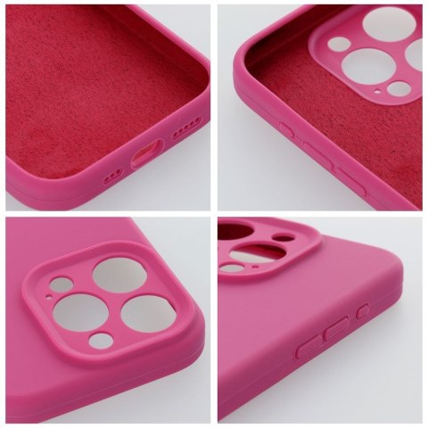 Futerał do iPhone 16 PRO MAX Silicone 2mm różowy