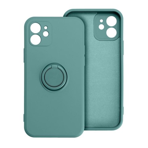 Futerał do iPhone 16 Silicone Ring zielony