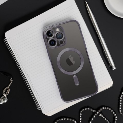 Futerał do iPhone 17 AIR Electro Mag Cover zgodny z MagSafe czarny