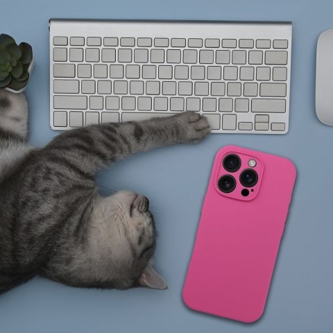 Futerał do iPhone 17 AIR Silicone 2mm zgodny z MagSafe różowy