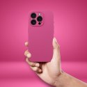 Futerał do iPhone 17 AIR Silicone 2mm zgodny z MagSafe różowy