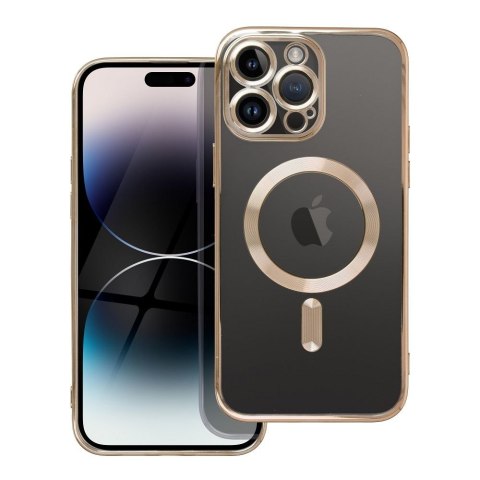 Futerał do iPhone 17 PRO Electro Mag Cover zgodny z MagSafe złoty