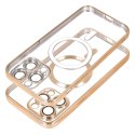 Futerał do iPhone 17 PRO Electro Mag Cover zgodny z MagSafe złoty
