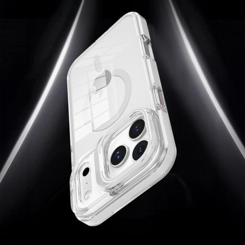 Futerał do iPhone 17 PRO Lens Mag Cover zgodny z MagSafe biały