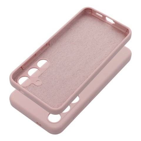 Futerał do Motorola G56 5G Silicone 2mm pudrowy róż