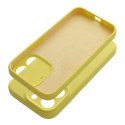 Futerał do iPhone 17 PRO MAX Silicone 2mm żółty
