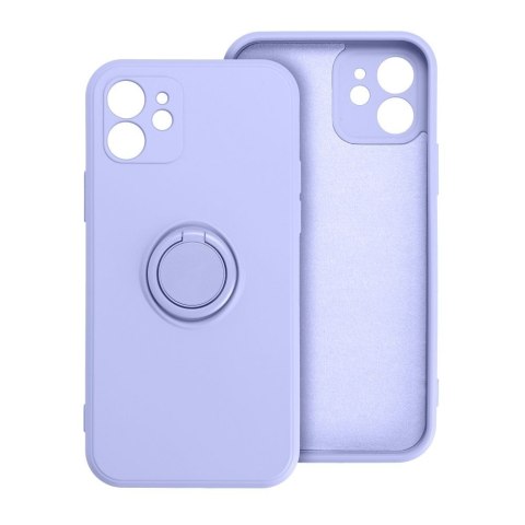 Futerał do iPhone 17 PRO MAX Silicone Ring fioletowy