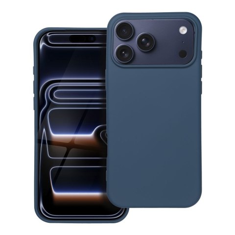 Futerał do iPhone 17 PRO MAX Silicone niebieski