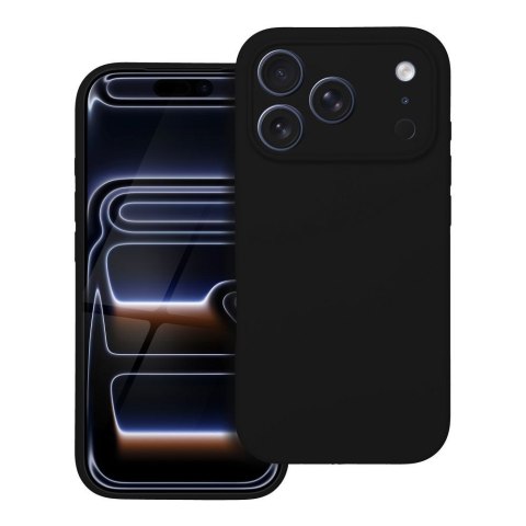 Futerał do iPhone 17 PRO Silicone 2mm czarny