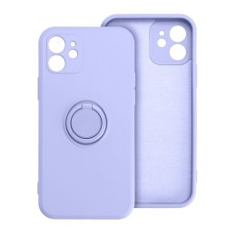 Futerał do iPhone 17 PRO Silicone Ring fioletowy