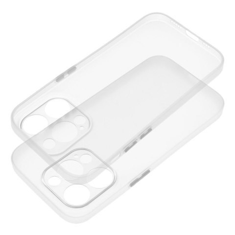 Futerał do iPhone 17 PRO Ultrathin Matt transparentny