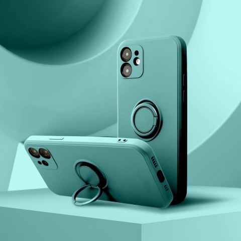 Futerał do iPhone 17 Silicone Ring zielony